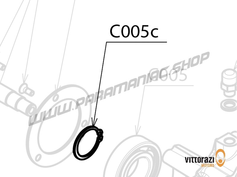  Vittorazi Cosmos 300 - C005c - Seeger Ø 30 mm DIN 471 (5er-Satz) 
