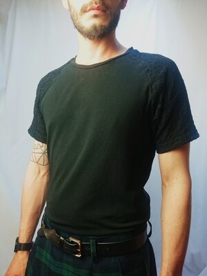 Tshirt Raglan Dentelle