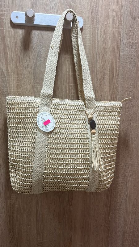 Bolso rafia 25539 beige