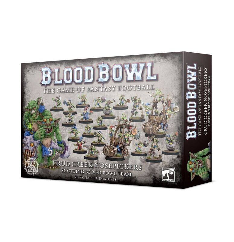 BLOOD BOWL: CRUD CREEK NOSEPICKERS TEAM