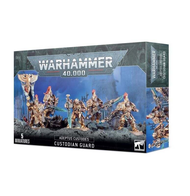 ADEPTUS CUSTODES CUSTODIAN GUARD SQUAD