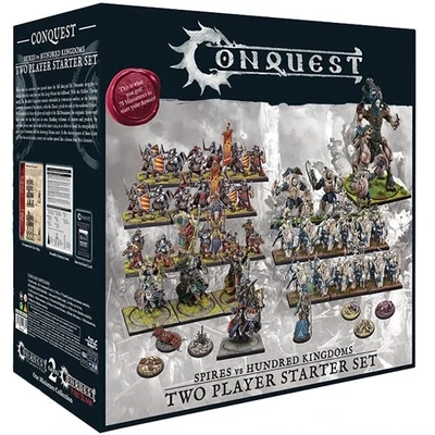 CONQUEST: TWO PLAYER STARTER SET - OUT OF PRINT