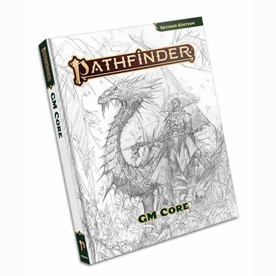 PATHFINDER RPG (2E): PATHFINDER GAMEMASTER CORE (SKETCH COVER)