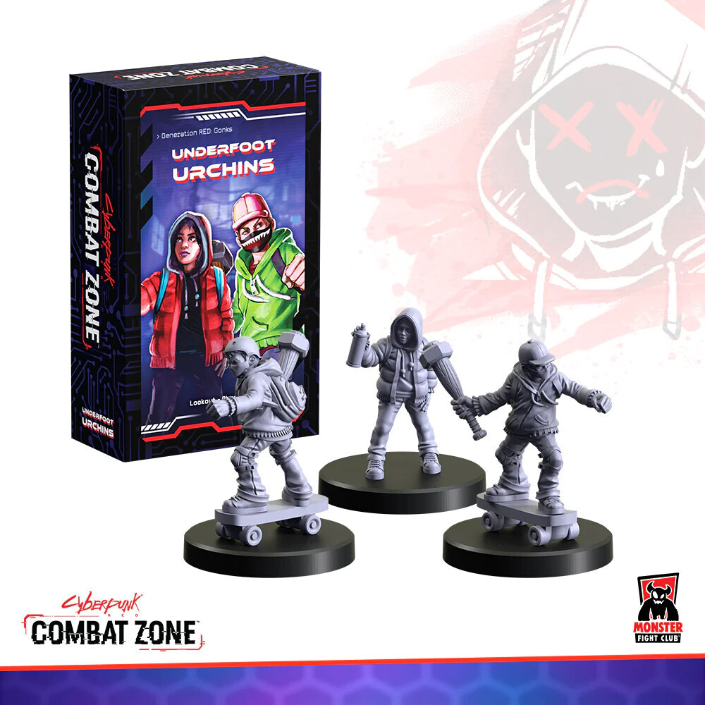 COMBAT ZONE - UNDERFOOT URCHINS (GEN RED GONKS)