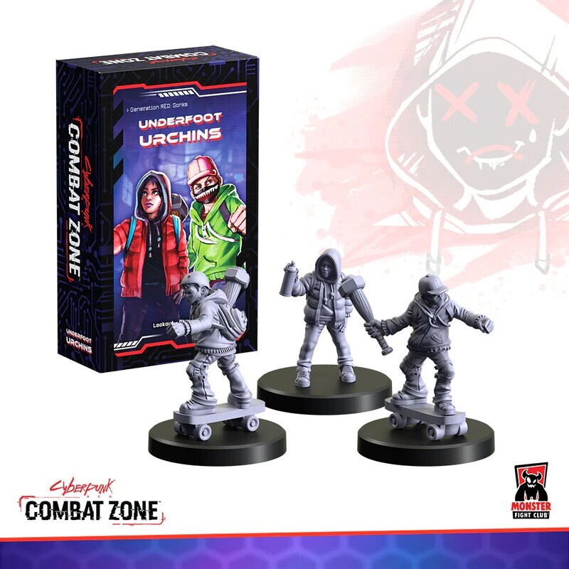COMBAT ZONE - UNDERFOOT URCHINS (GEN RED GONKS)
