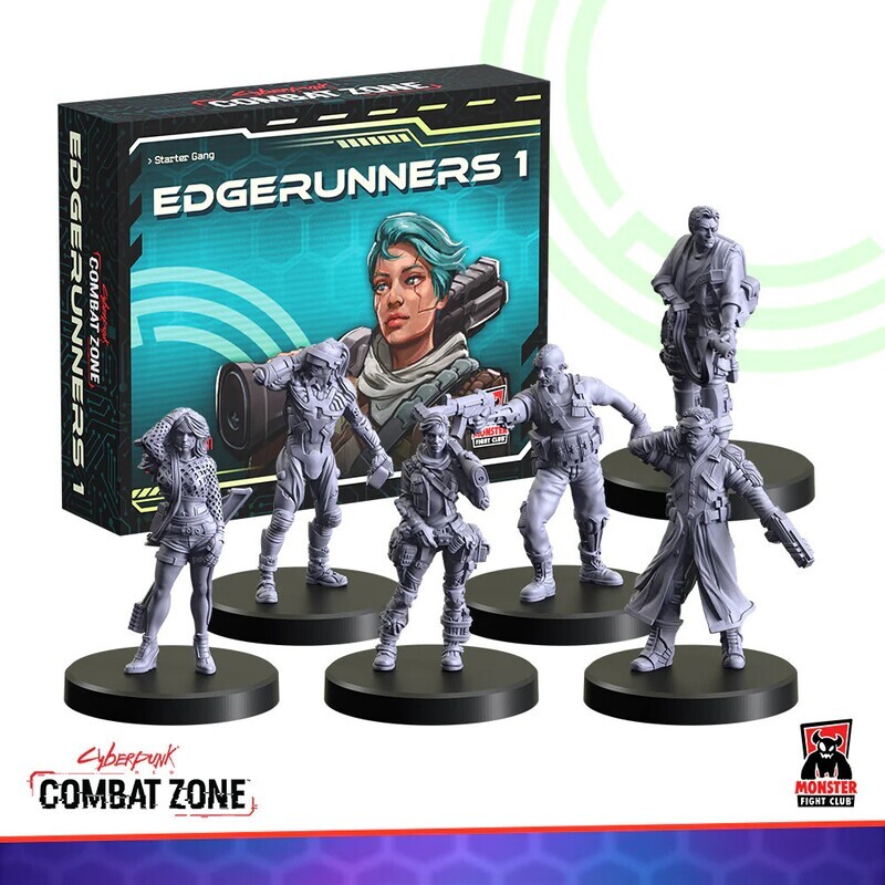 COMBAT ZONE - EDGERUNNERS 1 STARTER GANG