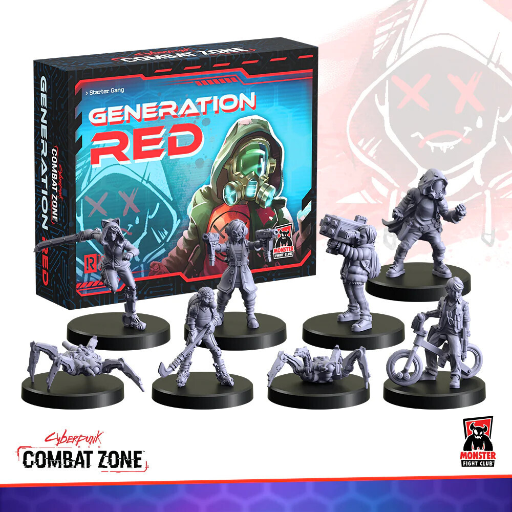 COMBAT ZONE - GENERATION RED STARTER GANG