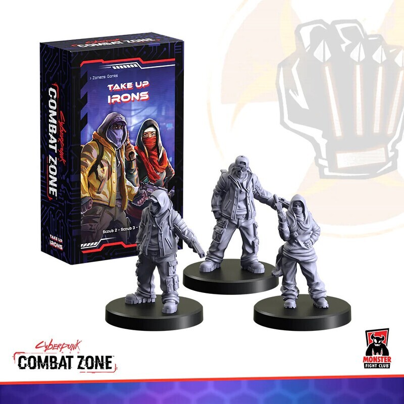 COMBAT ZONE - TAKE UP IRONS (ZONER GONKS)