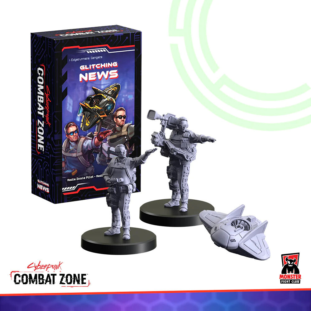 COMBAT ZONE - GLITCHING NEWS (EDGERUNNERS)