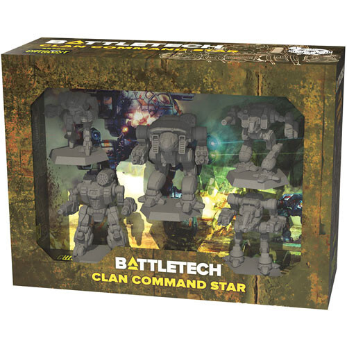 BATTLETECH: MINIATURE FORCE PACK - CLAN COMMAND STAR
