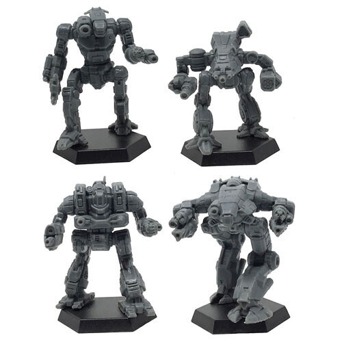 BATTLETECH: MINIATURE FORCE PACK - INNER SPHERE HEAVY BATTLE LANCE
