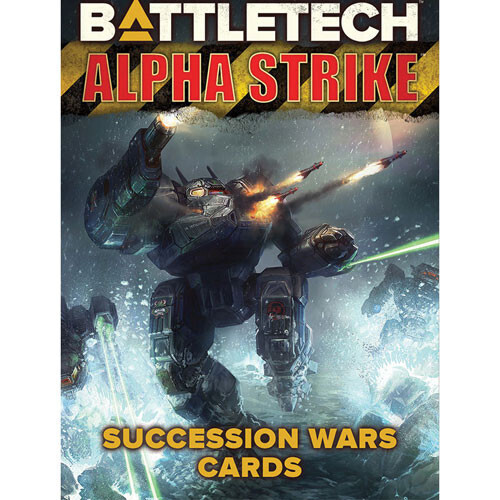 BATTLETECH: ALPHA STRIKE GAME AIDS - SUCCESSION WARS CARDS