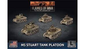 M5 STUART LIGHT TANK PLATOON (LATE WAR)