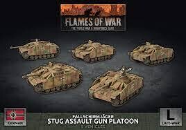 FALLSCHIRMJAGER STUG ASSAULT GUN PLATOON (LATE WAR)