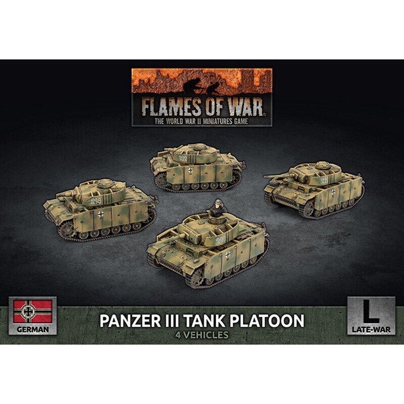 PANZER III TANK PLATOON