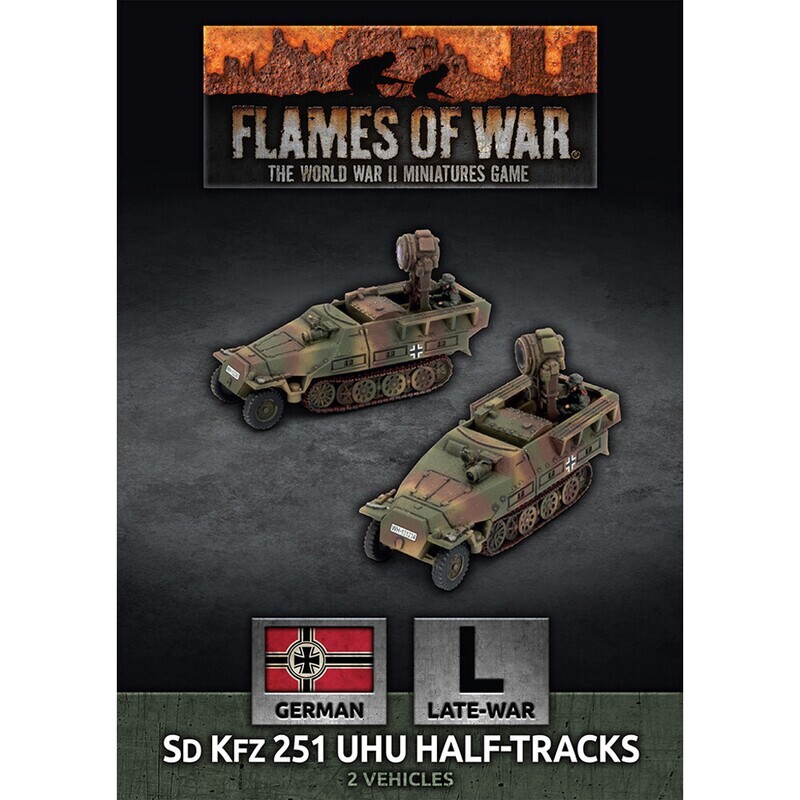 SD KFZ 251 UHU HALF-TRACKS