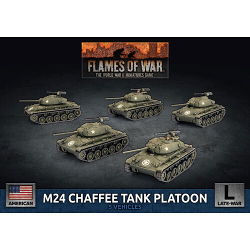 M24 CHAFFEE TANK PLATOON
