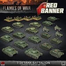 RED BANNER T-34 TANK BATTALION ARMY DEAL