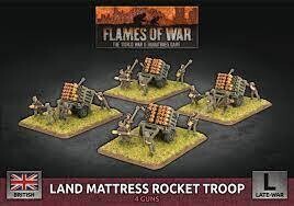 LAND MATTRESS ROCKET TROOPS