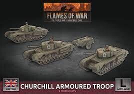 CHURCHILL ARMOURED TROOP