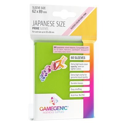 PRIME JAPANESE SIZED SLEEVES LIME