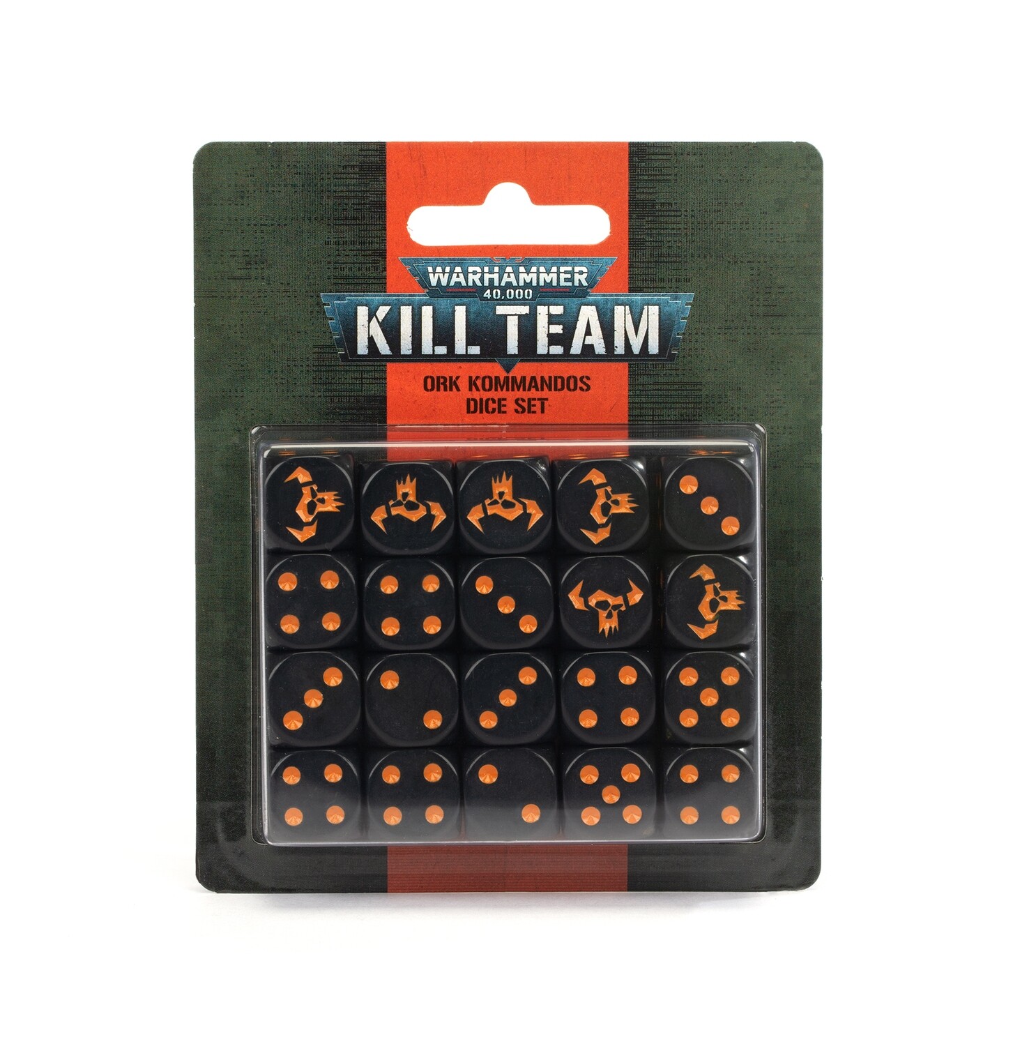 KILL TEAM : ORK KOMMANDOS DICE SET
