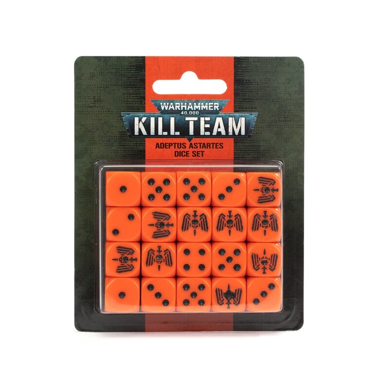 KILL TEAM : ADEPTUS ASTARTES DICE SET KILL TEAM : ADEPTUS ASTARTES DICE SET
