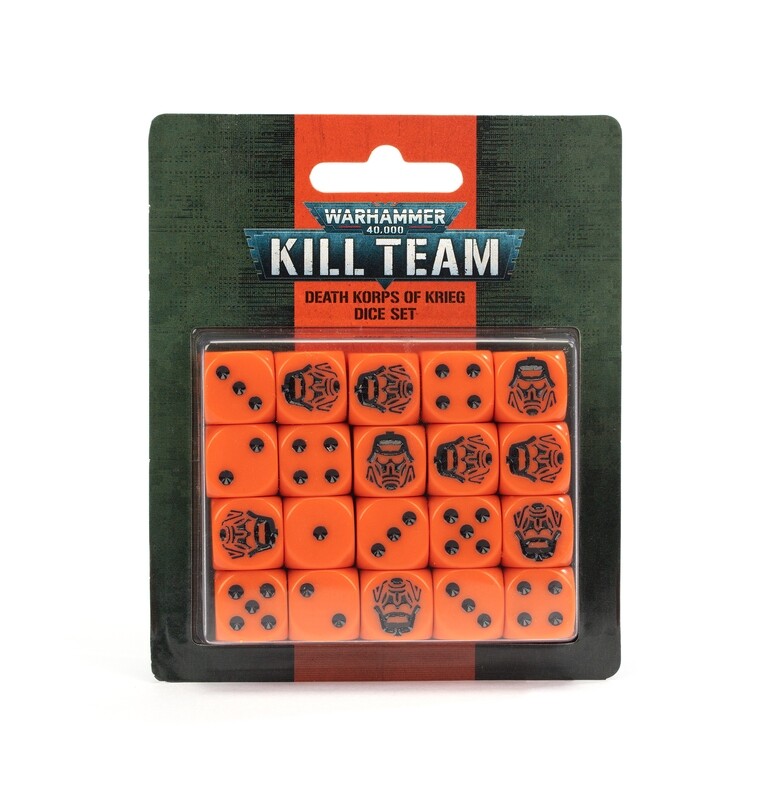 KILL TEAM : DEATH KORPS OF KRIEG DICE SET KILL TEAM : DEATH KORPS OF KRIEG DICE SET