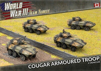 CANADIAN: COUGAR ARMOURED TROOP