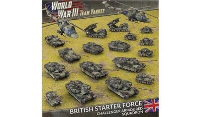 BRITISH STARTER FORCE: CHALLENGER ARMOURED SQUADRON (WWIII)
