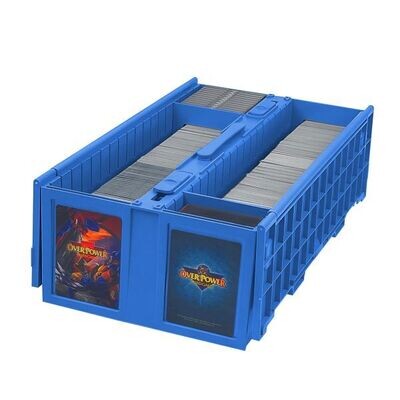 BCW: COLLECTIBLE CARD BIN - 1600 - BLUE