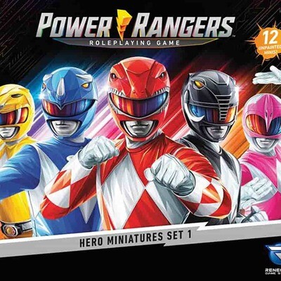 POWER RANGERS RPG: HERO MINIATURE SET 1