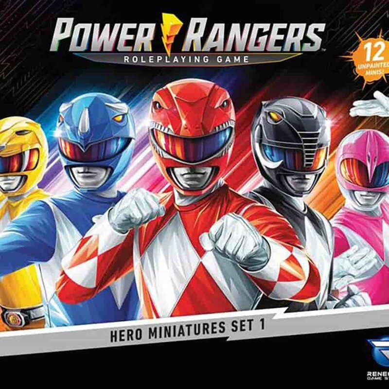 POWER RANGERS RPG: HERO MINIATURE SET 1