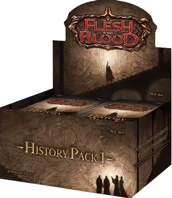 FLESH AND BLOOD: HISTORY PACK 1 BOOSTER BOX