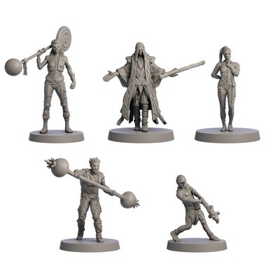 HECKNA!: MINIATURES SET: REVELERS