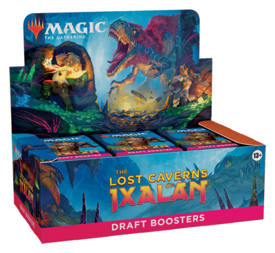 MAGIC THE GATHERING: LOST CAVERNS OF IXALAN DRAFT BOOSTER BOX