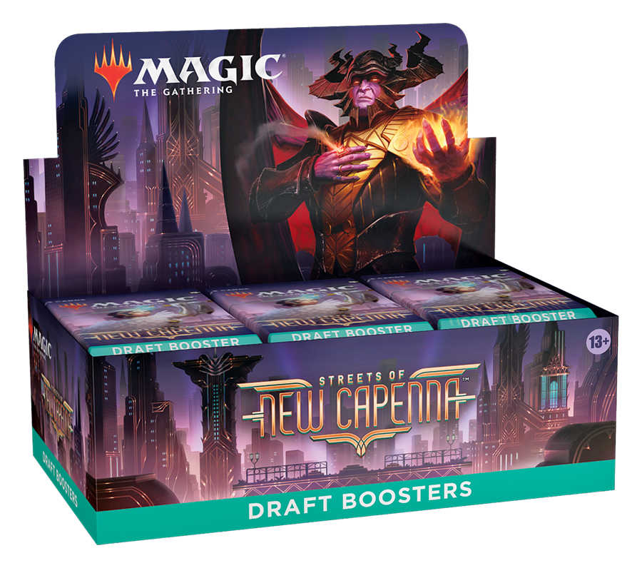 MAGIC THE GATHERING: STREETS OF NEW CAPENNA DRAFT BOOSTER BOX