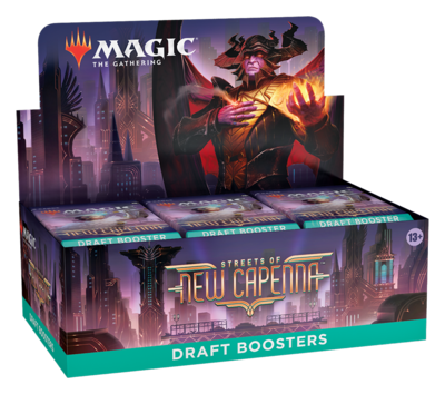 MAGIC THE GATHERING: STREETS OF NEW CAPENNA DRAFT BOOSTER BOX