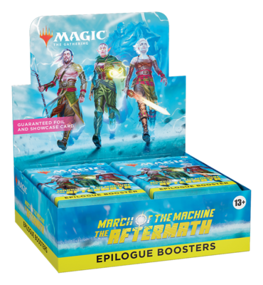 MAGIC THE GATHERING: MARCH OF THE MACHINE: AFTERMATH EPILOGUE BOOSTER BOX