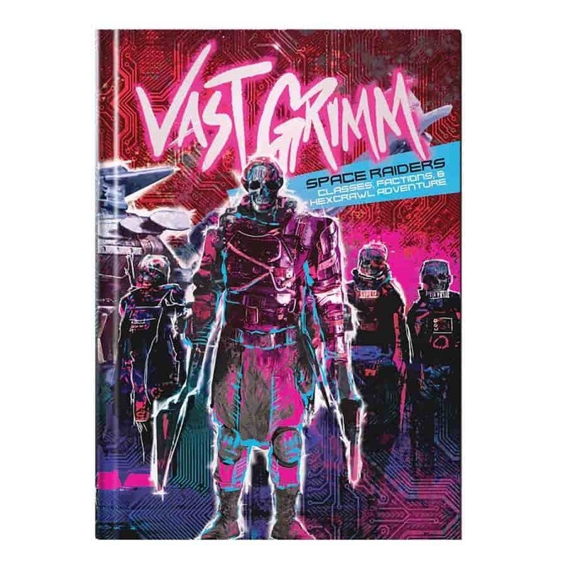 VAST GRIMM RPG: SPACE RAIDERS HARDCOVER RPG BOOK