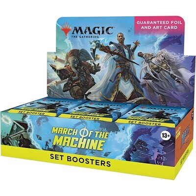 MAGIC THE GATHERING: MARCH OF THE MACHINE SET BOOSTER BOX