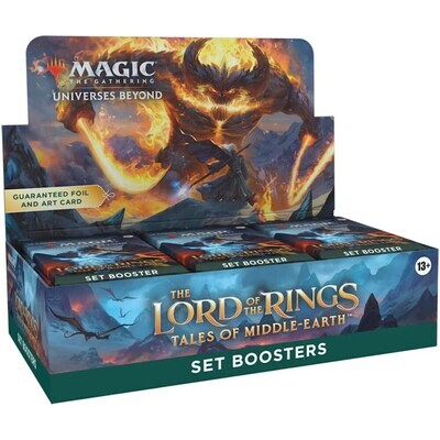 MAGIC THE GATHERING: LORD OF THE RINGS: TALES OF THE MIDDLE-EARTH SET BOOSTER BOX