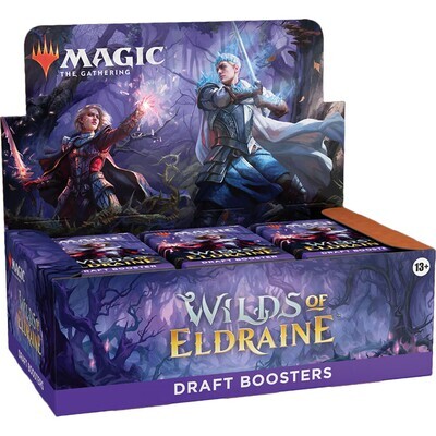 MAGIC THE GATHERING: WILDS OF ELDRAINE DRAFT BOOSTER BOX