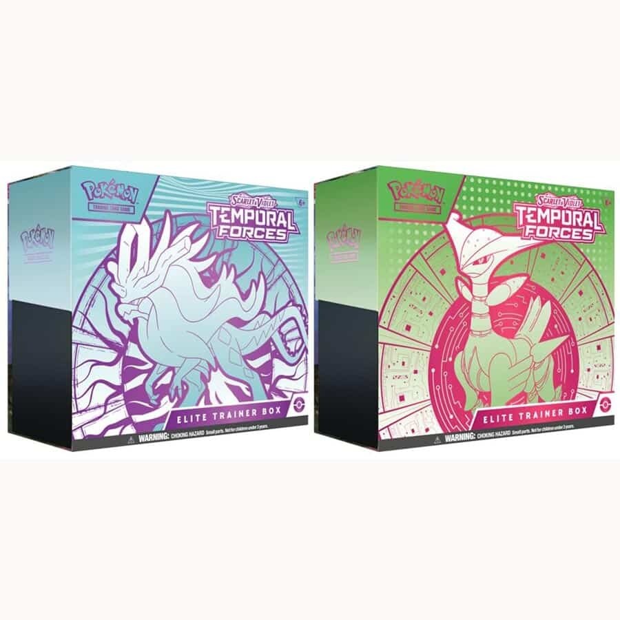 POKEMON TCG: SCARLET AND VIOLET: TEMPORAL FORCES ELITE TRAINER BOX