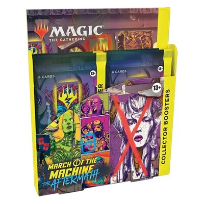 MAGIC THE GATHERING: MARCH OF THE MACHINE: AFTERMATH COLLECTOR BOOSTER BOX