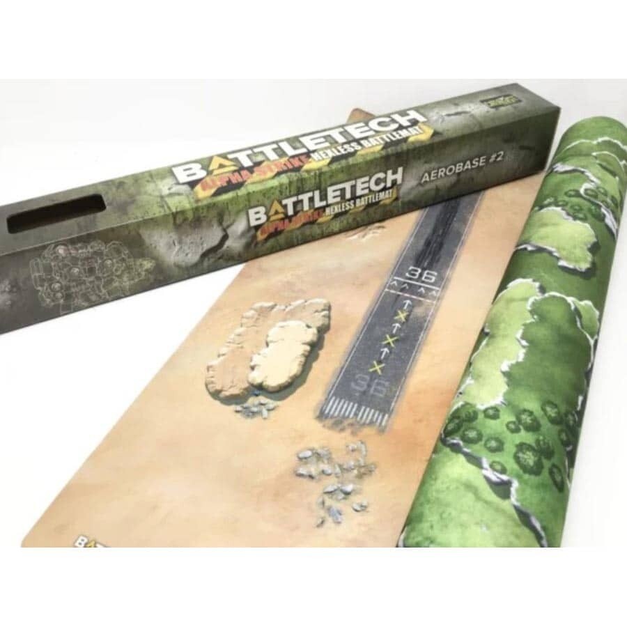 BATTLETECH ALPHA STRIKE AEROBASE 2 BATTLEMAT