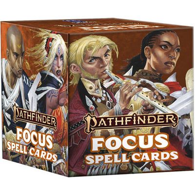 PATHFINDER (2E): SPELL CARDS - FOCUS
