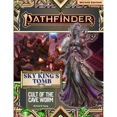 PATHFINDER(2E) ADVENTURE PATH: CULT OF THE CAVE WORM - SKYKINGS TOMB 2 OF 3