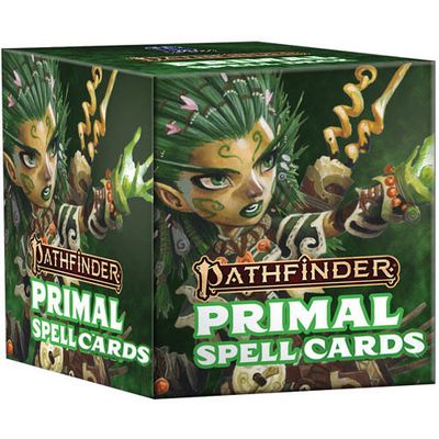 PATHFINDER (2E): SPELL CARDS - PRIMAL