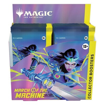 MAGIC THE GATHERING: MARCH OF THE MACHINE COLLECTOR BOOSTER BOX